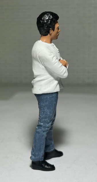 "Car Meet 3 - Figure 8" AD-76433 American Diorama 1:24