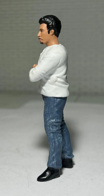 "Car Meet 3 - Figure 8" AD-76433 American Diorama 1:24