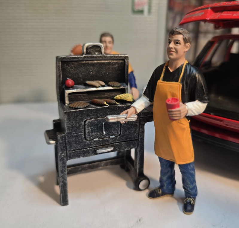 "Tailgate Party" AD-77596 American Diorama 1:24