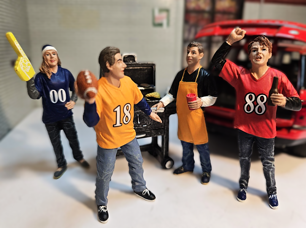 "Tailgate Party" AD-77596 American Diorama 1:24