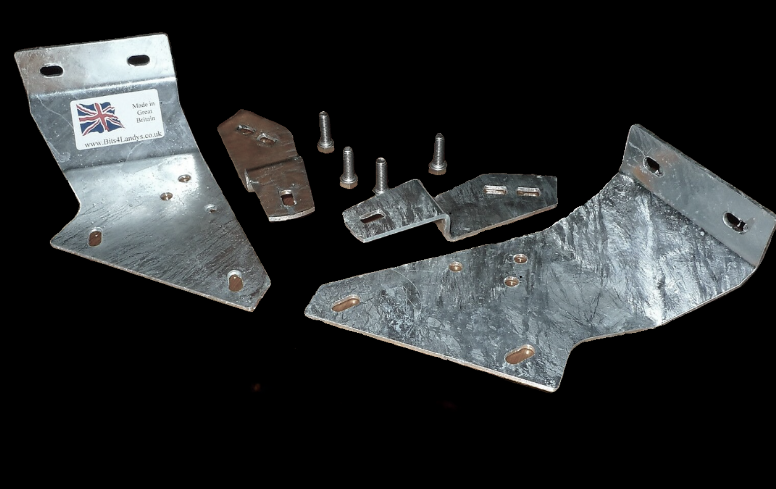 Land Rover Defender Bulkhead / Inner Wing Bracket set – Emberton Imperial