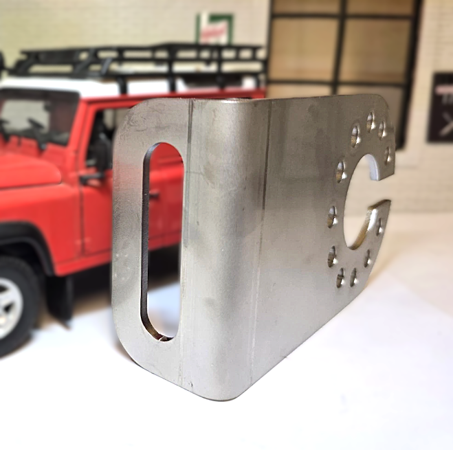 Right Angle Towbar Electrics Mounting Bracket 7 or 13 Pin