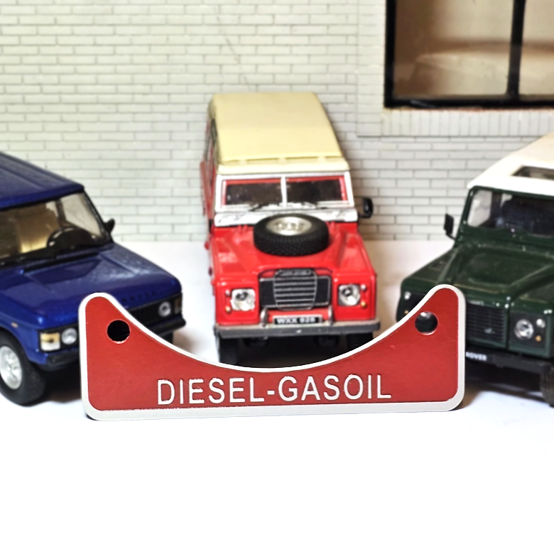 Land Rover Fuel Filler Warning Badge Series 2 2a 3 Defender 502951 (variants available)