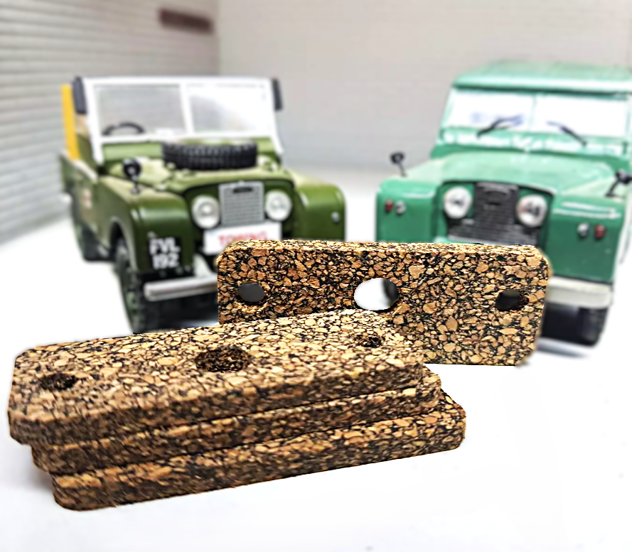 Land Rover Series 1 Lucas FW2 CWX Wiper Motor Cork Windscreen Seal Gaskets