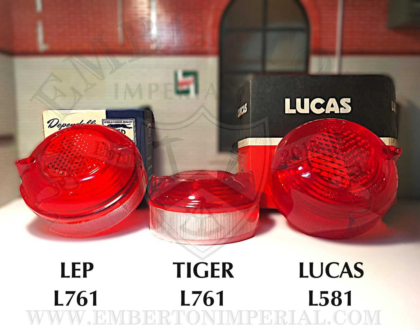 Lucas Steel Type L761 (L581) Brake Tail Light 589446