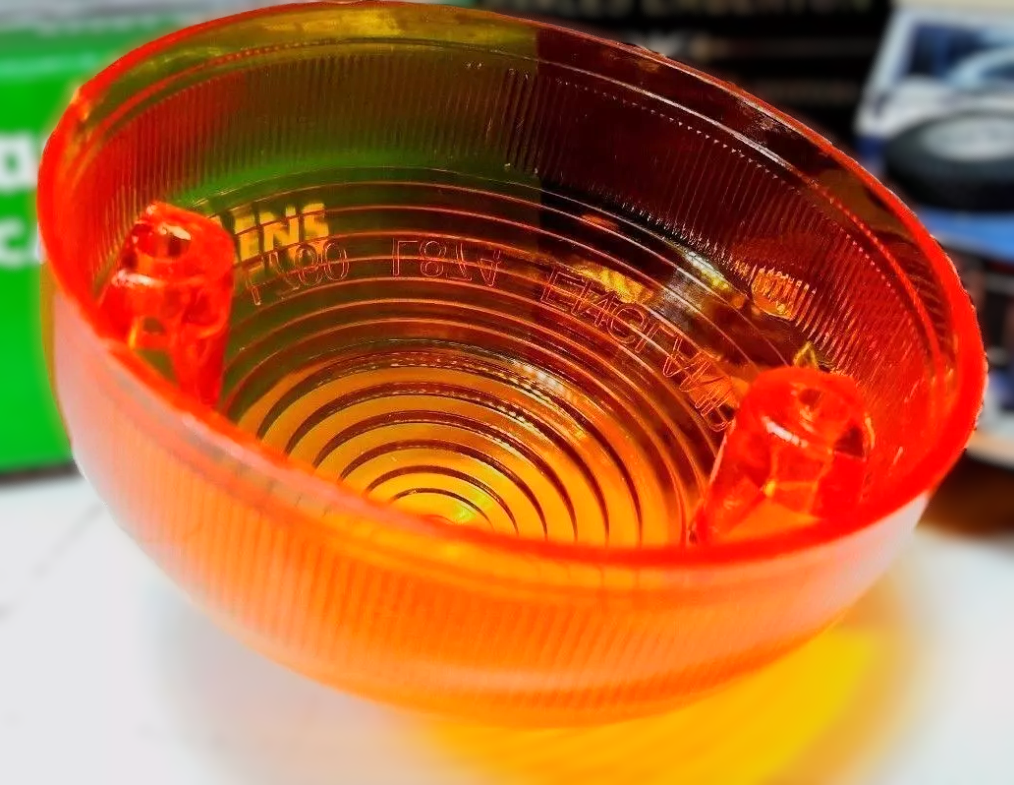 Lentille de clignotant d'origine OEM Lucas L760 L874