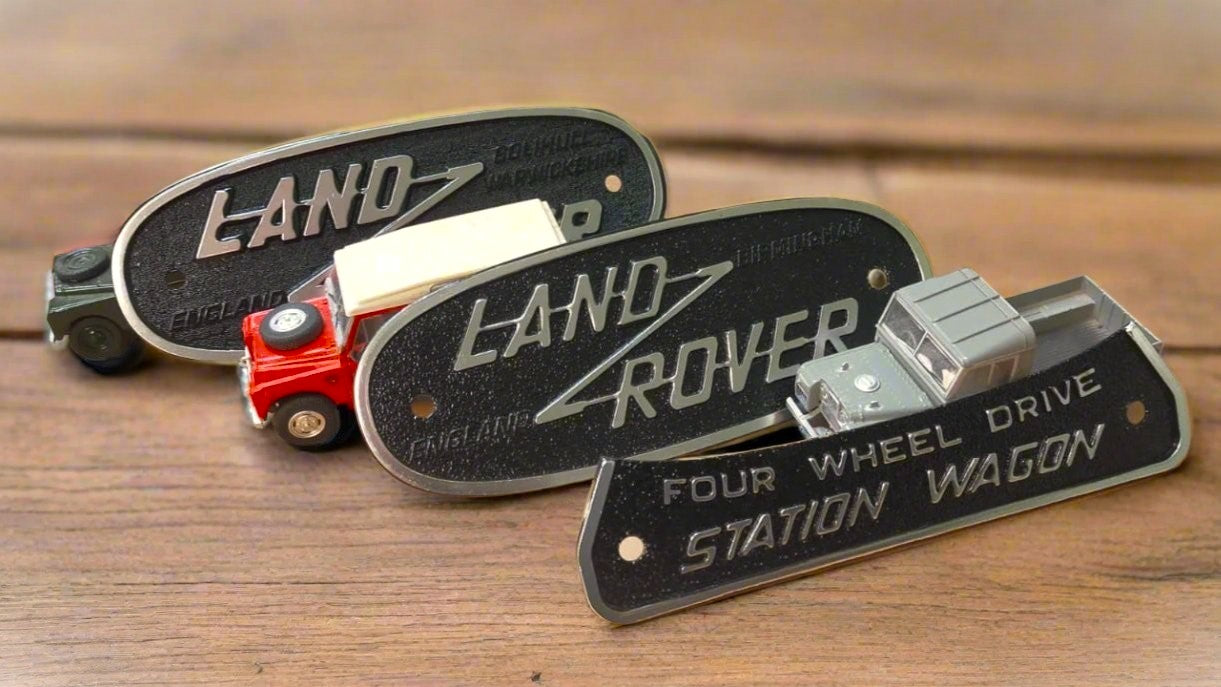 Land Rover Series Solihull Birmingham Badges