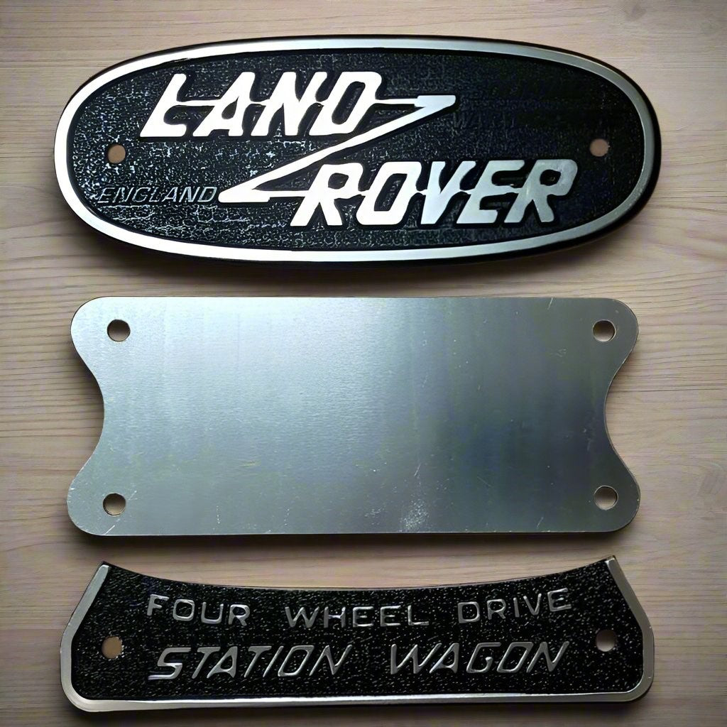 Land Rover Series Solihull Station Wagon Badge