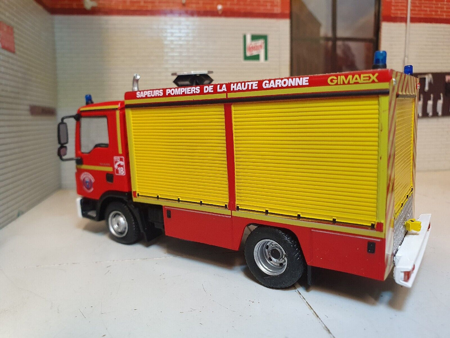 MAN 2014 TGL 8.220 Gimaex Camion de Pompier Français 1:43