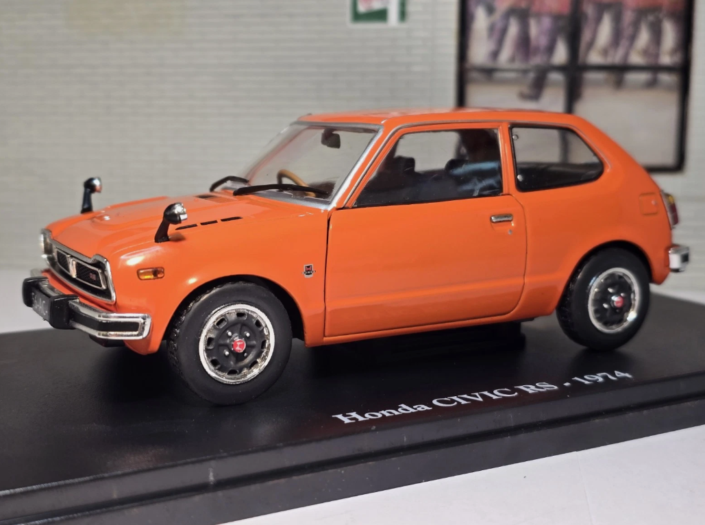 Honda 1974 Civic RS Ex-Magazine 1:24