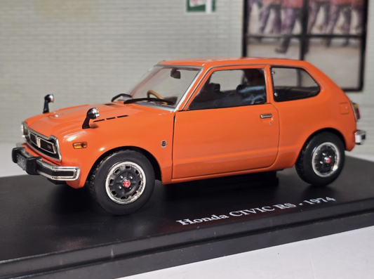Honda 1974 Civic RS Ex-Magazine 1:24
