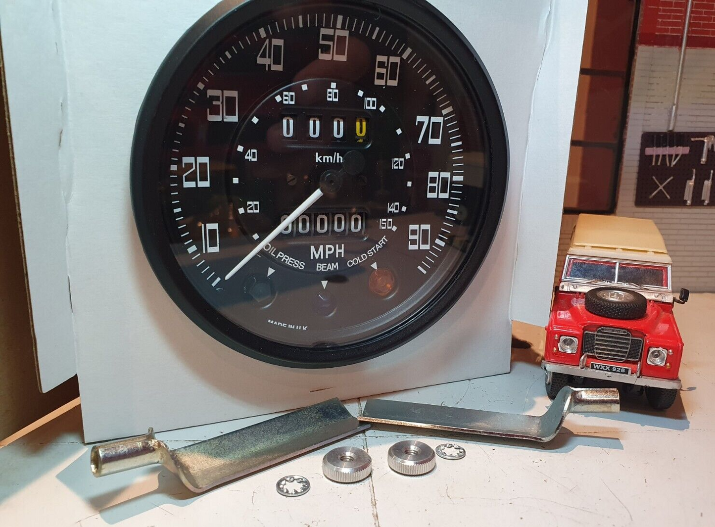 Land Rover Series 2a 3 Jaeger Smiths Speedo & Trip LWB 109 7.50 Tyre O ...