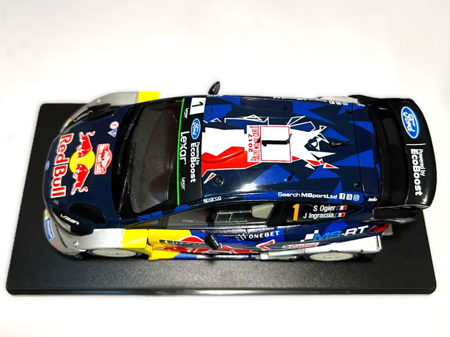 Ford Fiesta Sebastian Ogier Julian Ingrassia 2017 Monte-Carlo 2017 WRC 1:24