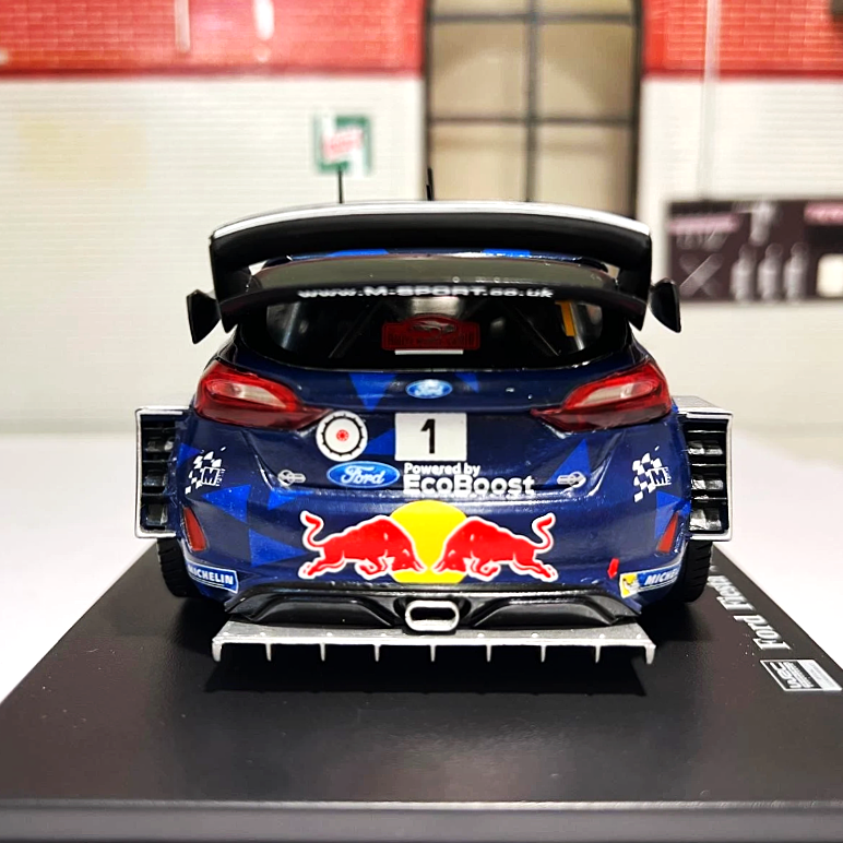 Ford Fiesta Sebastian Ogier Julian Ingrassia 2017 Monte-Carlo 2017 WRC 1:24