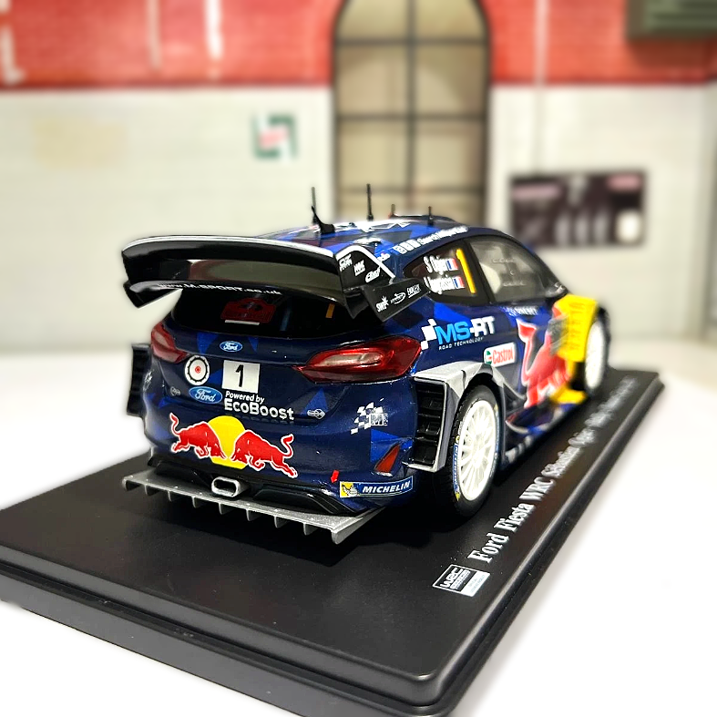 Ford Fiesta Sebastian Ogier Julian Ingrassia 2017 Monte-Carlo 2017 WRC 1:24