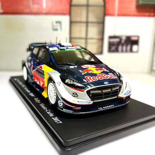 Ford Fiesta Sebastian Ogier Julian Ingrassia 2017 Monte-Carlo 2017 WRC 1:24
