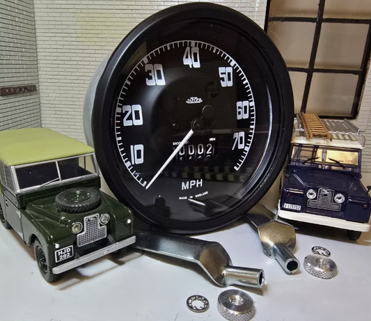 Land Rover Series 1 (1954>) 2 & 2a SWB 88 OEM British Jaeger Speedo Gauge Miles per hour (MPH)
