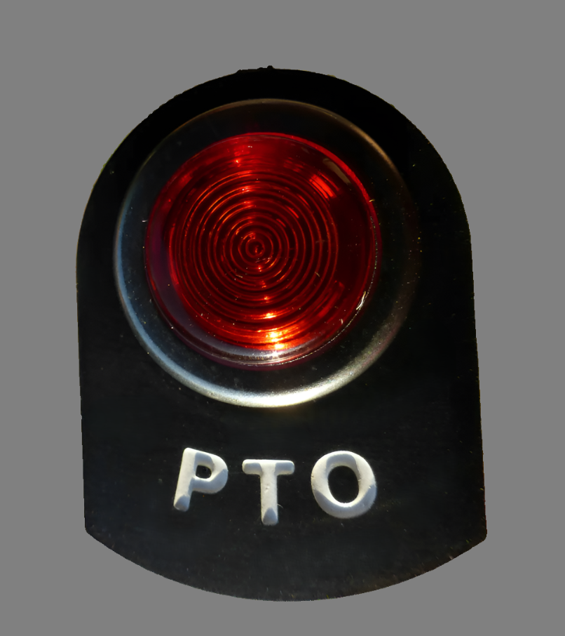 PTO Power Take Warning Tag Light