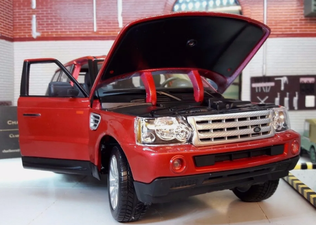 Range Rover Sport TDV6 V6 LR3 Met Red Detailed Diecast Model 1:18 Maisto