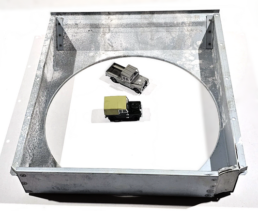 Land Rover Series 2 & 2a Petrol 1961-1968 Radiator Fan Cowling Shroud 544848 / 526992