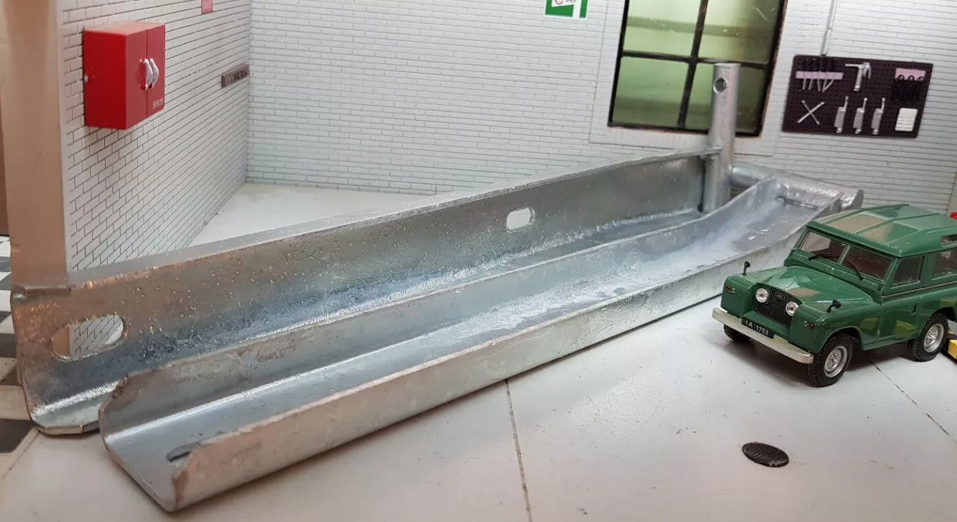 OEM Land Rover Series 2a 3 338617 338618 Galvanised Tailgate Tailboard Hinges