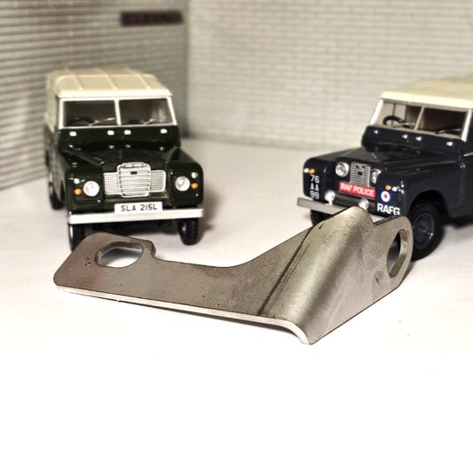 Land Rover Series 2, 2a & 3 Exhaust Manifold Stainless Heatshield Bracket 515506