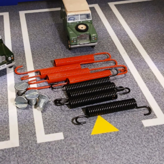 Land Rover Series 2 2a 3 88 SWB Brake Shoe Spring Drum Screw Full Vehicle Set