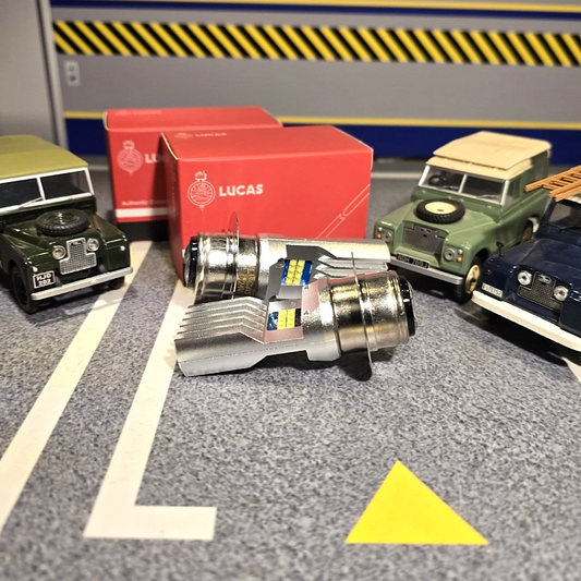 Land Rover Series 1, 2 & 2a 505196 BPF High Power LED Conversion Headlight Bulbs