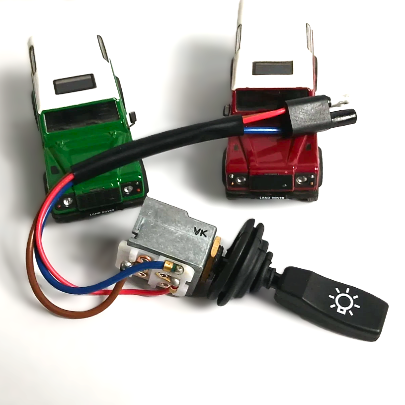 Land Rover Defender TDi 90 110 130 SQB129 Headlight Switch 1987-1997 Lucas OEM