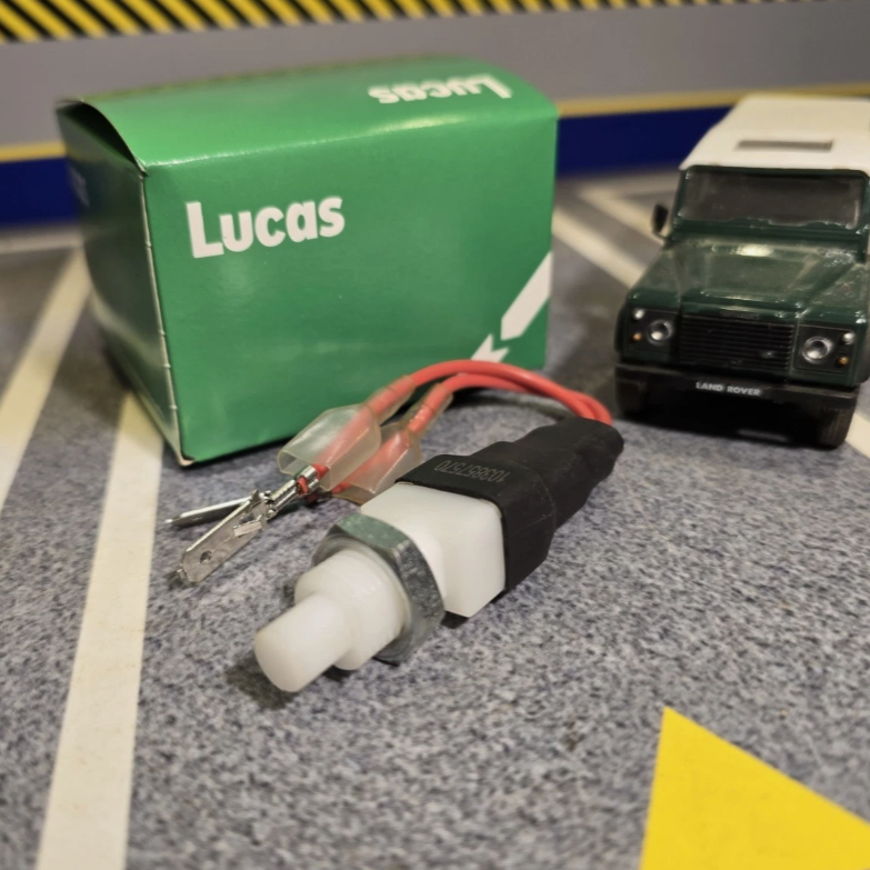 Land Rover Defender Brake Light Switch OEM Lucas PRC4297 (1983-2006)