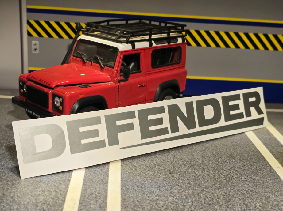 Defender Rear Body Decal DAH500350LQV (2007-2016)