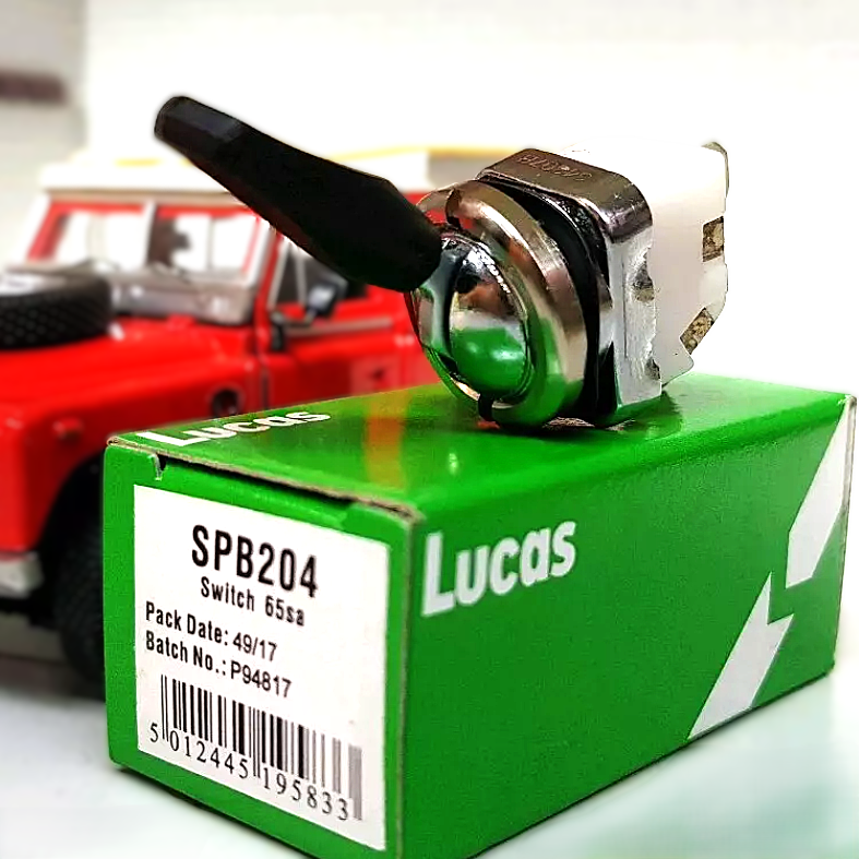 Lucas Style Durite Switch Tag - 14mm - For Classic Cars, Kit Cars, Land Rovers