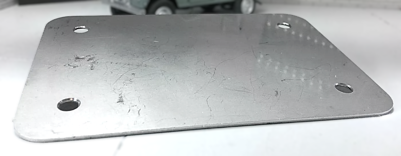 Land Rover Series 1 2 2a Bulkhead Stainless Steering Column Blanking Plate 304111