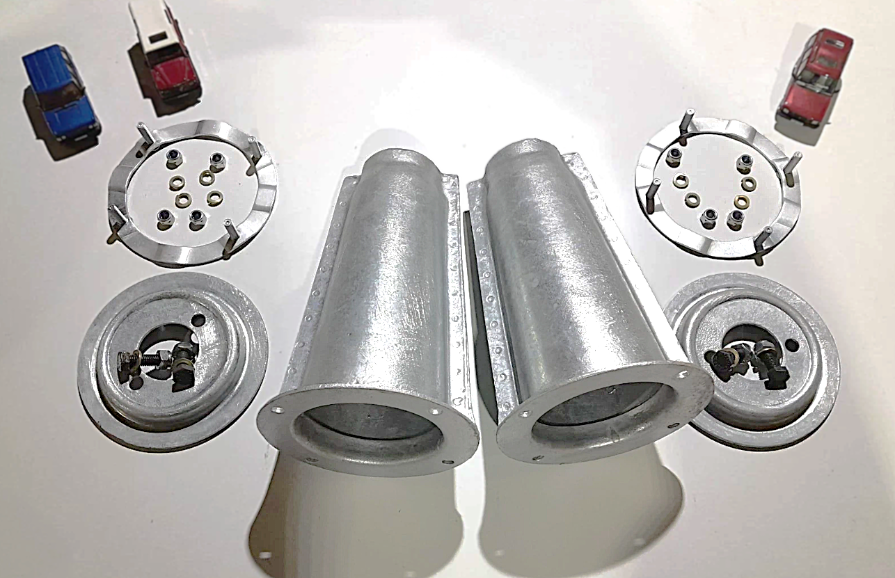 Defender, Discovery 1, Range Rover Classic, Front Shock Absorber Galvanised Turrets