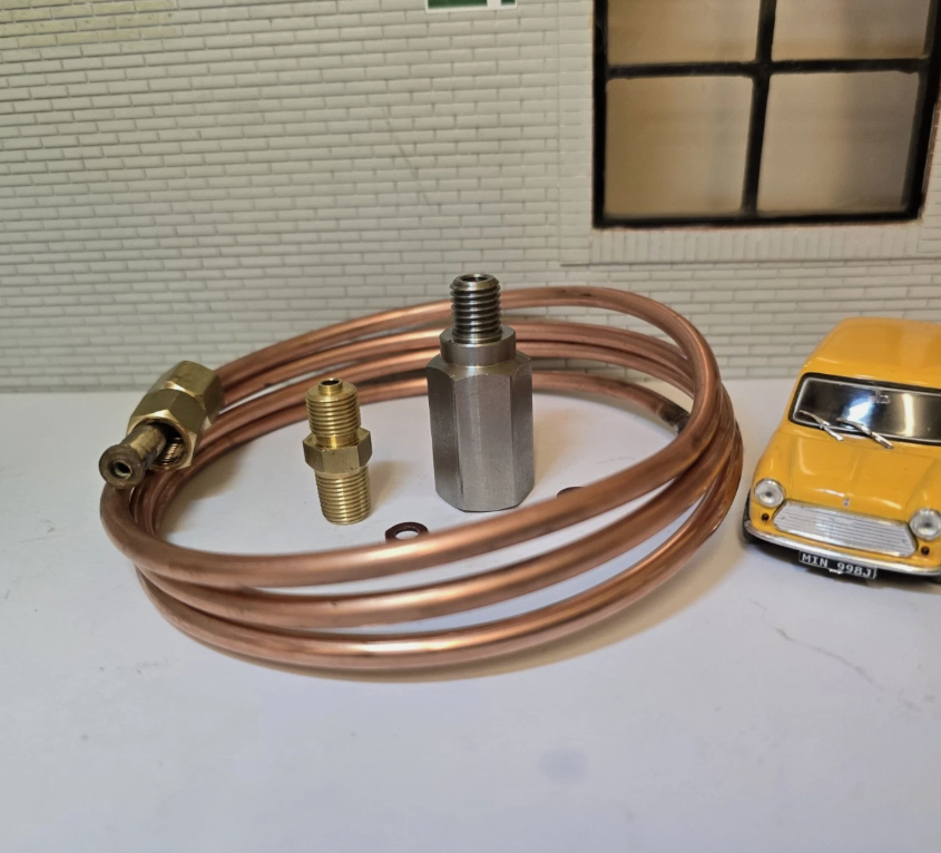 Austin Mini Morris Minor A Series Engine Smiths Oil Pressure Adaptor T Piece Set