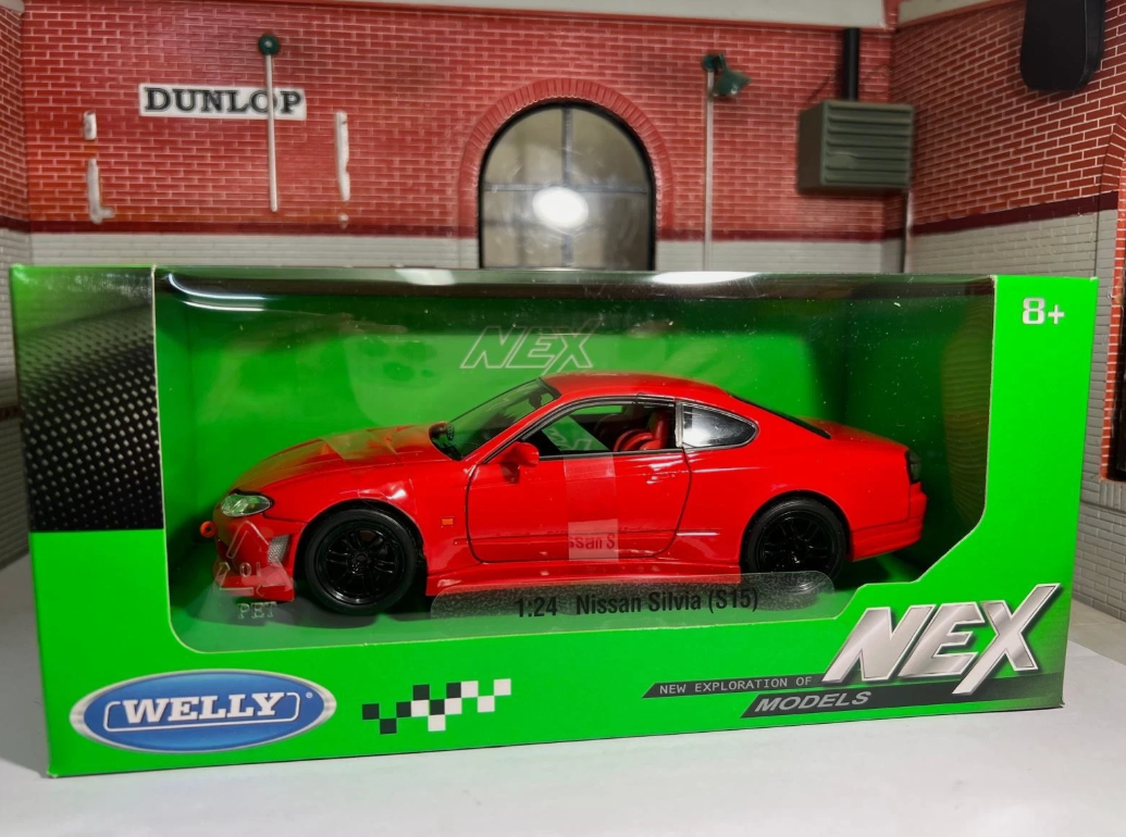 Nissan 1999 Silvia S15 200SX RS-R 22485 Welly 1:24 (White/Red)