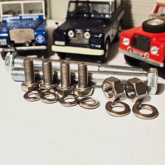 Land Rover Series Steering Relay Chassis Fixing Set