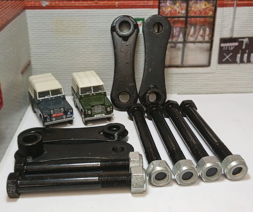 Land Rover Series 2, 2A & 3 88 SWB vordere Blattfeder-Schäkel 270520 & 537687