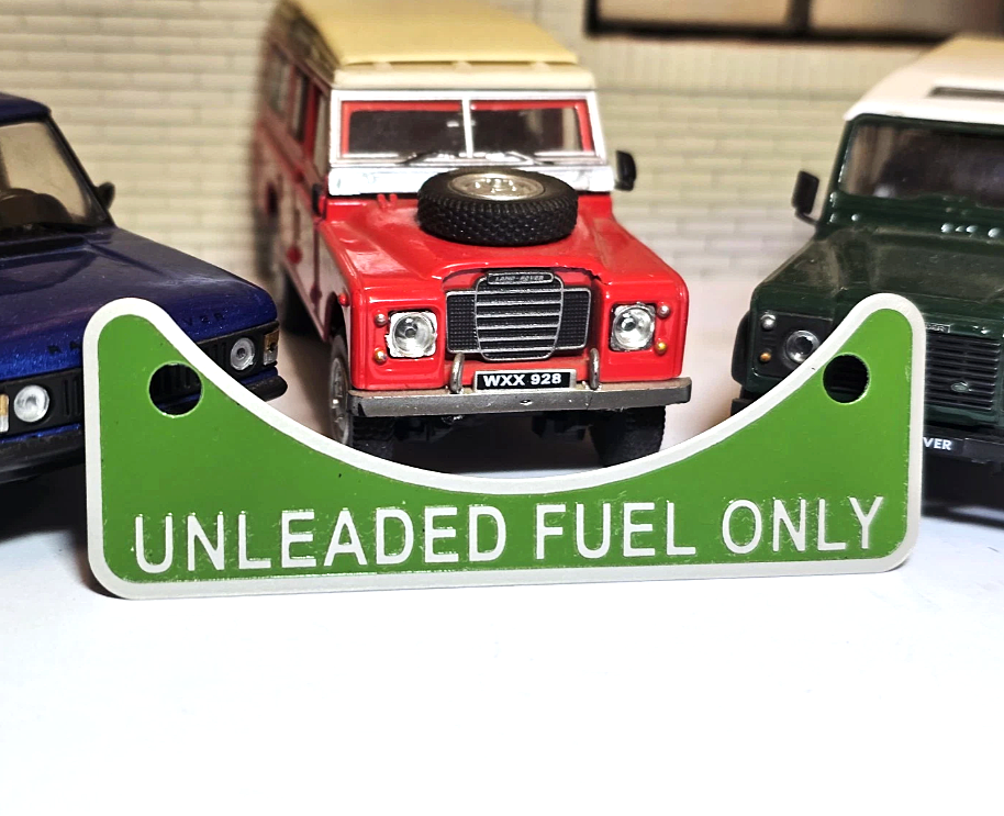 Land Rover Fuel Filler Warning Badge Series 2 2a 3 Defender 502951 (variants available)