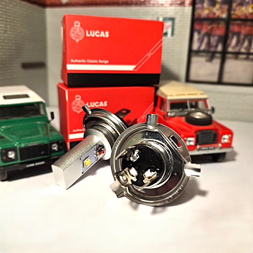 589783 H4 LED Headlight Bulbs x2