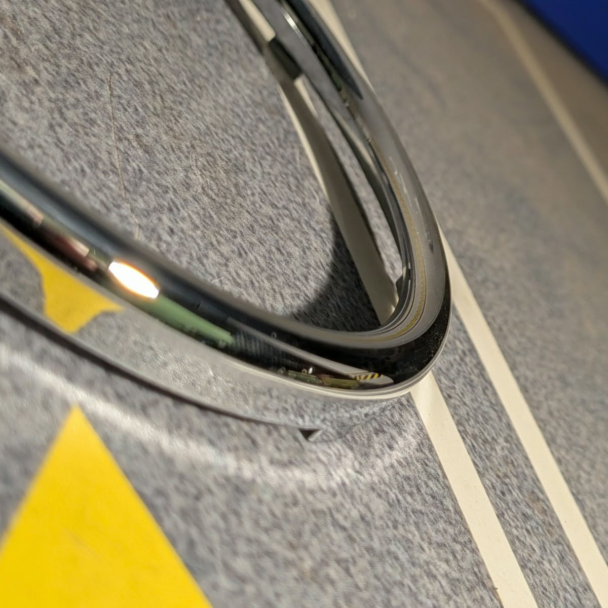 5" Round Edge Gauge Bezel (Black/Chrome)
