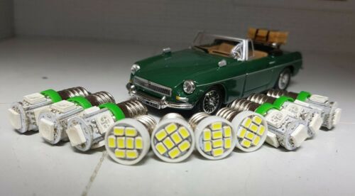 Mg Midget Instruments MG MGA MGB MGC MIDGET E10 MES 5SMD LED Bulb Instrument/Dash Full Upgra ...