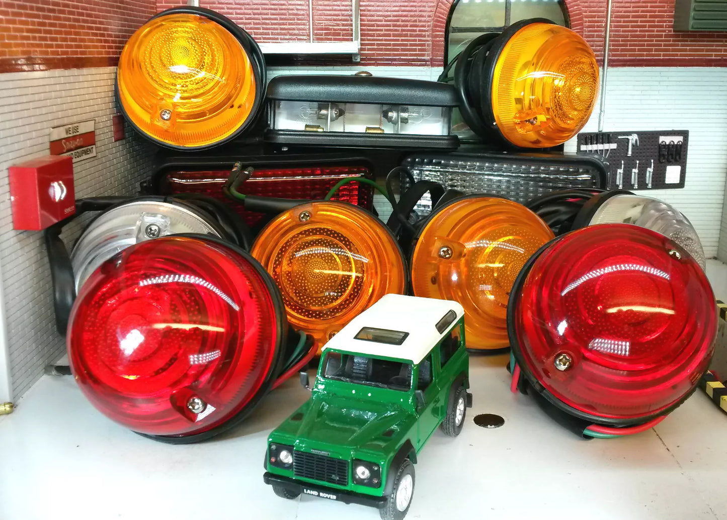 Land Rover Series 3 Defender OEM Wipac Complete Lights Set