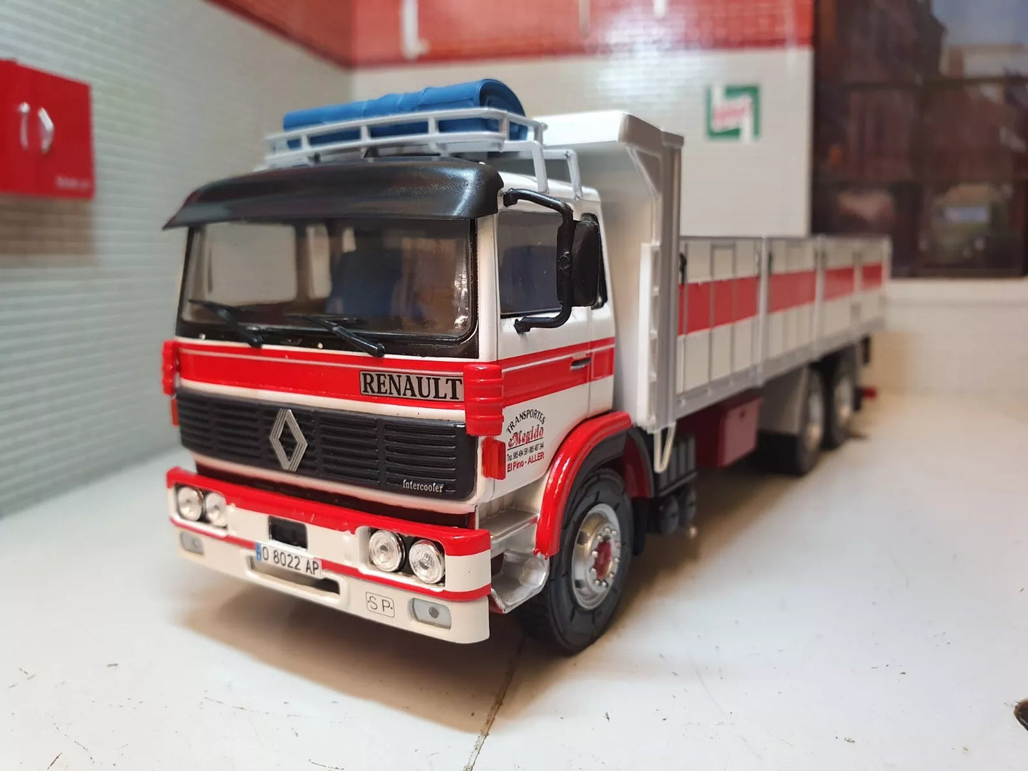 Renault 1987 DG 290 G290 6x4 Tipper Ex Magazine 1:43/1:50