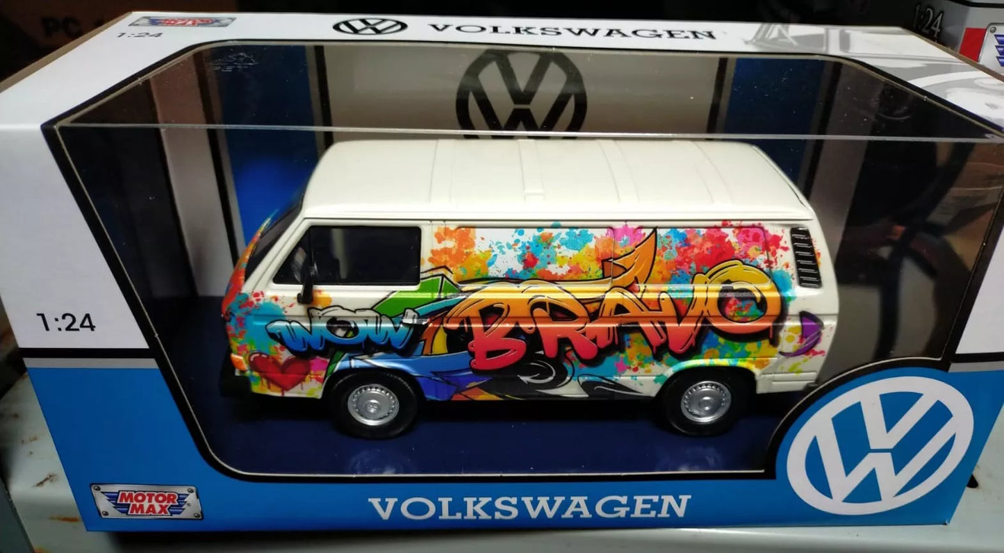 Volkswagen T25 Graffiti Van 79599 Motormax 1:24