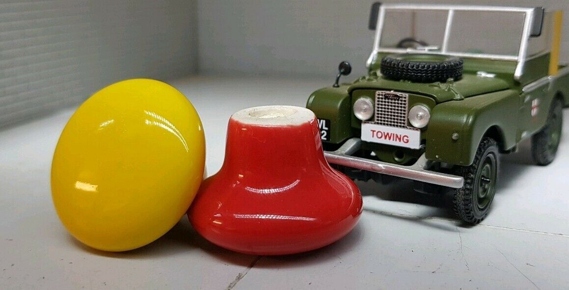 Toylander Land Rover Series 1 2 3 Hi/Low 4wd Transfer Gearbox Knobs Ha ...