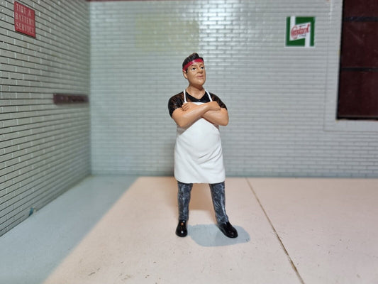 Food Truck Chef "Victor" AD-38441 American Diorama 1:24