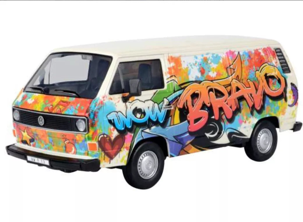 Volkswagen T25 Graffiti Van 79599 Motormax 1:24