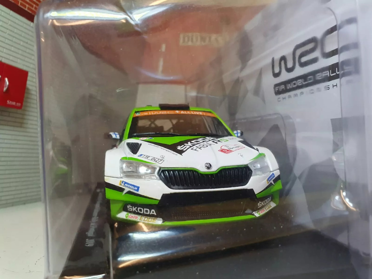 Skoda Fabia WRC Kalle Rovanpera Rally Portugal 2019 Ex Magazine 1:24