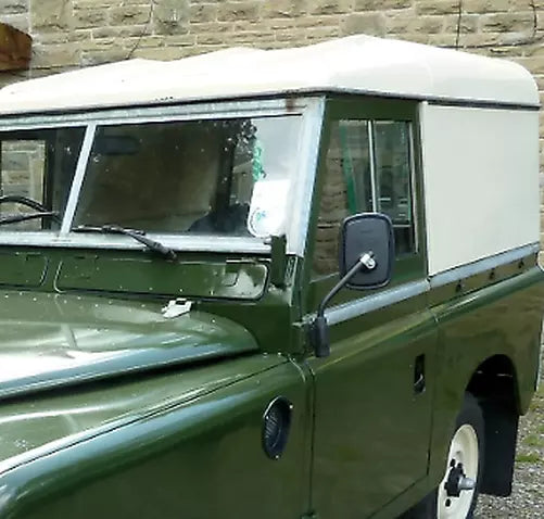 Land Rover Spiegel, an der Tür montierte Außenspiegel und Arme, MRC8276, MRC4583 x2, Serie 3
